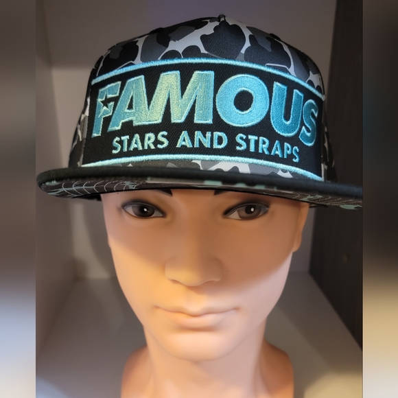 BNWT - Famous Brand Camo Adjustable Hat - Picture 1 of 6